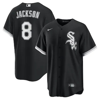 mens nike bo jackson black chicago white sox alternate coop